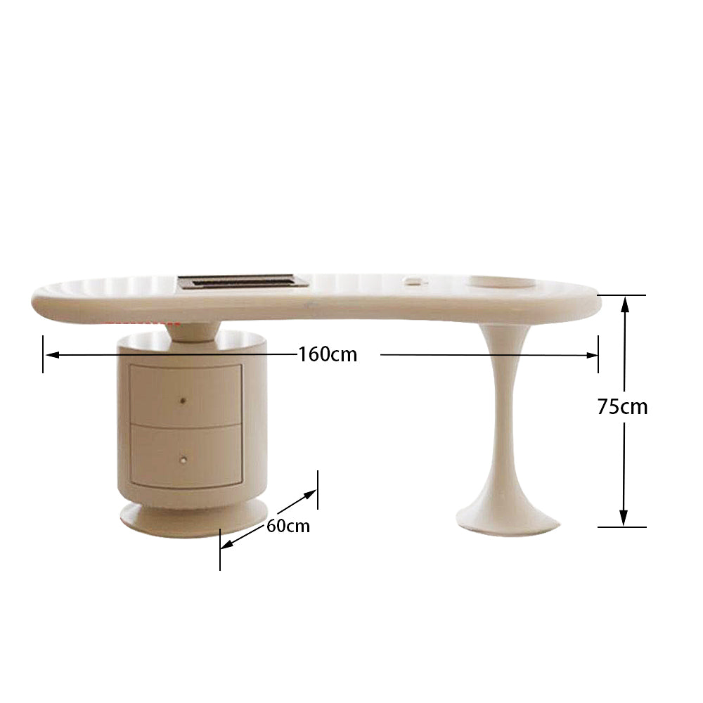 LUXORA WD1004 140/160cm Wood Painted Minimalist Desk