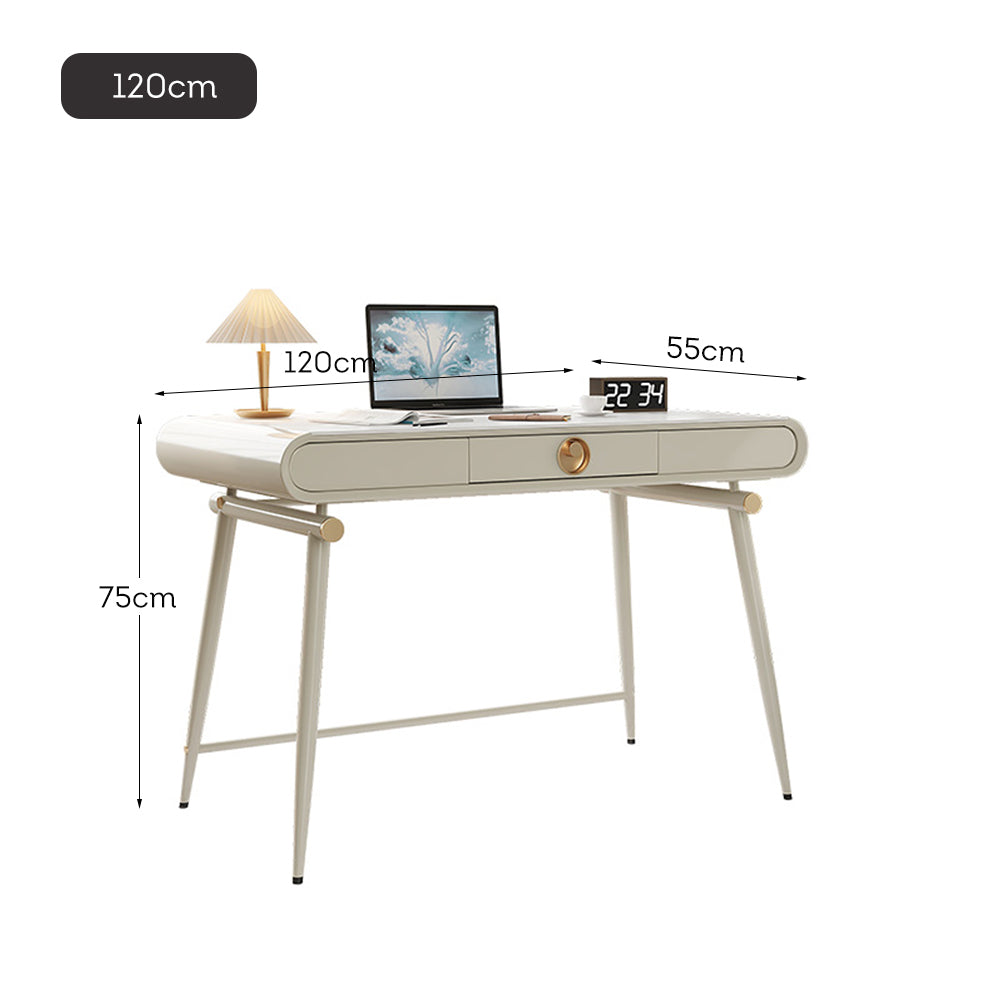 LIVARA WD1018 Length Desk With Office 80/100/120cm Drawer