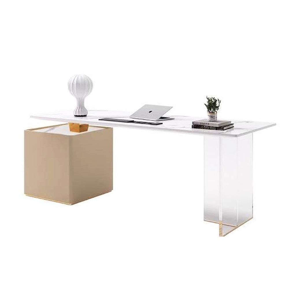 LUXORA WD1023 140/160/180cm Stone Style Minimalist Sintered Desk