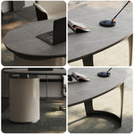 LUXORA WD1024 Desk 140/160/180cm Length Sintered Office Stone Tabletop