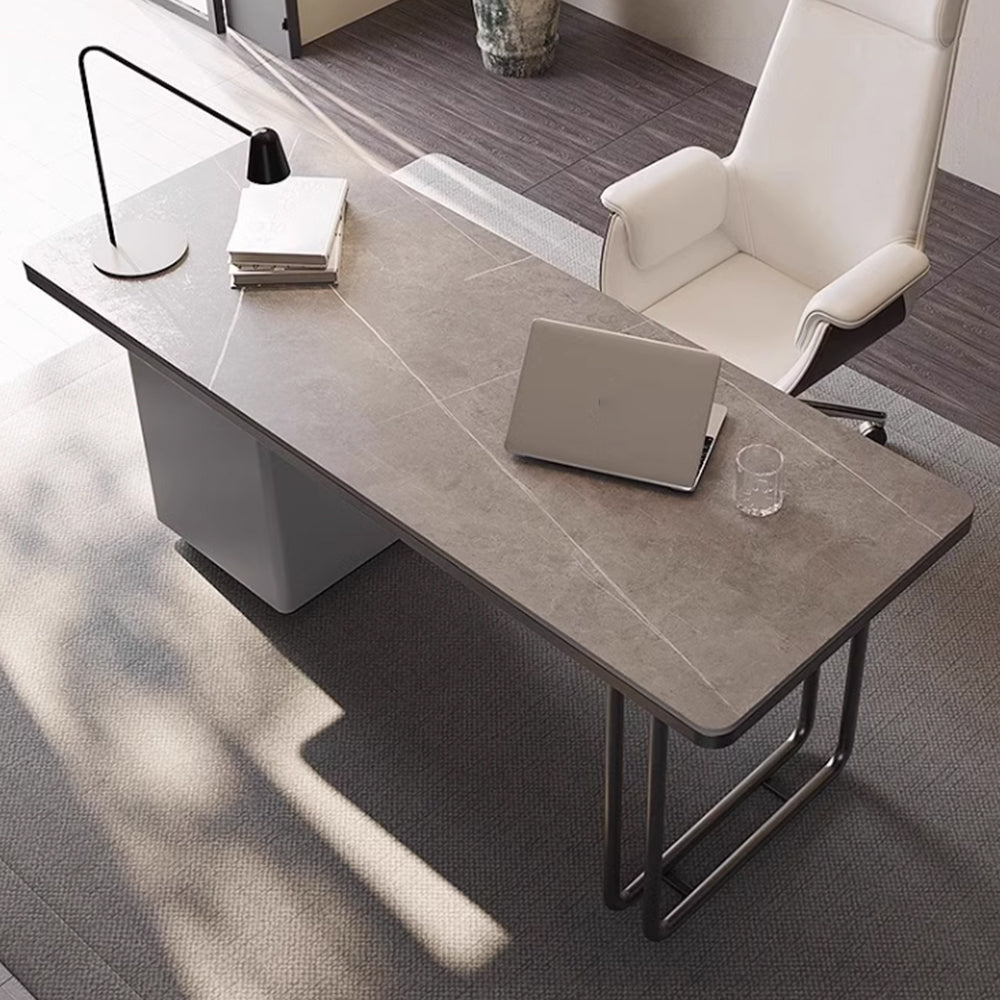 LUXORA WD1026 Length Desk 140/160/180cm Stone Office Sintered Tabletop