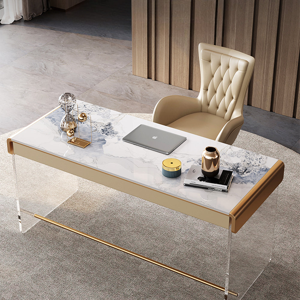 LUXORA WD1027 Minimalist Sintered 136/158/178cm Stone Style Desk