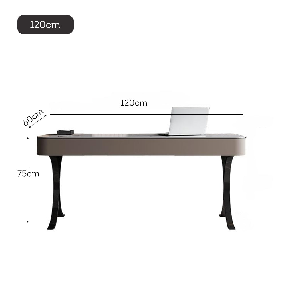 LUXORA WD1028 Sintered Stone 120/140cm Desk Length Office Tabletop