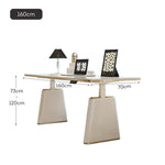 LUXORA WD1029 140/160/180cm Length Desk Office Height Adjustable