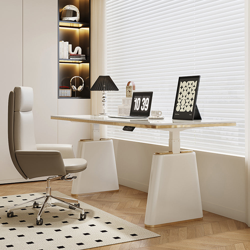 LUXORA WD1029 140/160/180cm Length Desk Office Height Adjustable