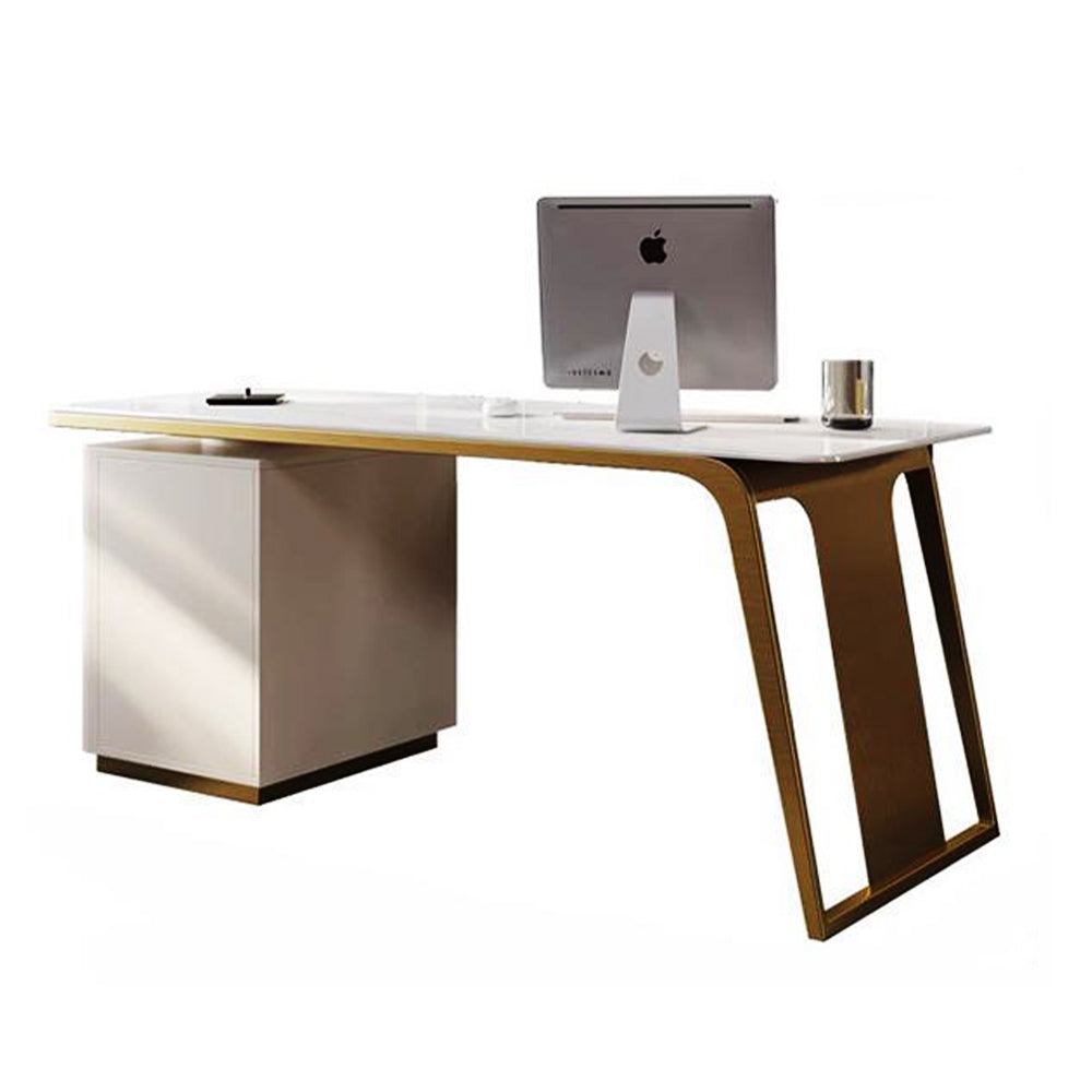 LUXORA WD1031 Minimalist Style Stone 140/160/180cm Sintered Desk