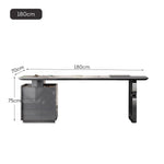 LUXORA WD1038 Length Thick Sintered 140/180cm Desk Stone 6mm Office Tabletop