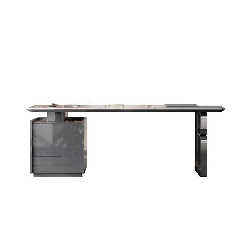 LUXORA WD1038 Length Thick Sintered 140/180cm Desk Stone 6mm Office Tabletop