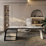 LUXORA WD1041 Sintered Style 140/160/180cm Chanel Stone Desk