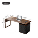 LUXORA WD1042 Storage With Office Length 140/160/180cm Desk Cabinet