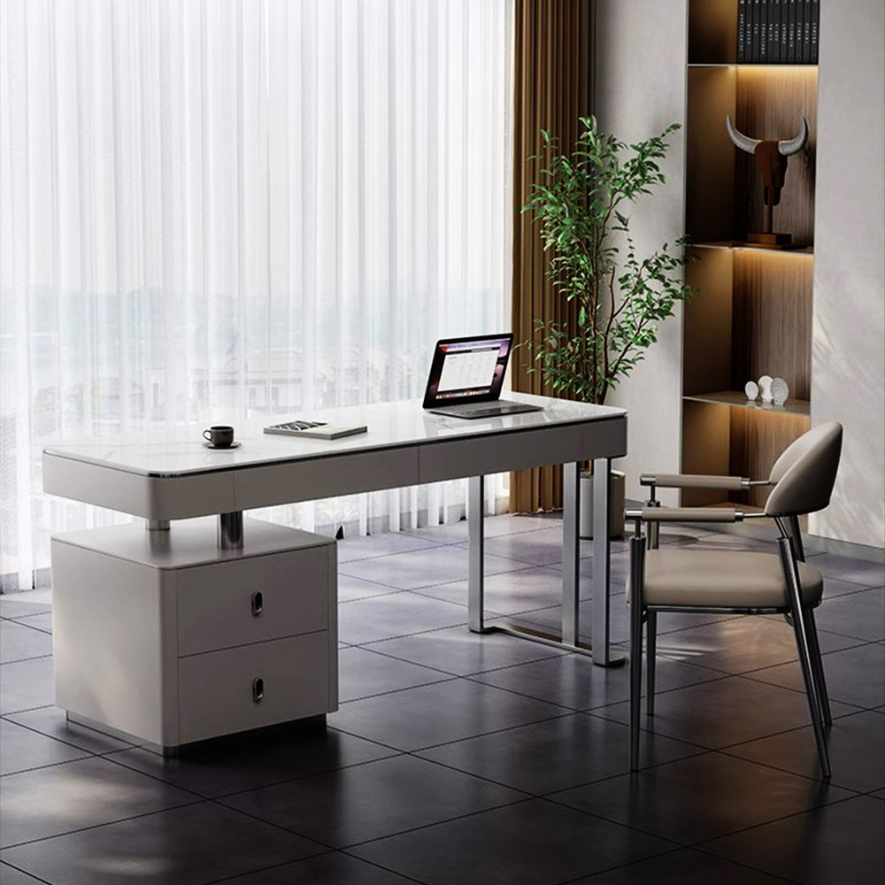 LUXORA WD1046 Style Sintered Stone Minimalist 120/140/160cm Desk