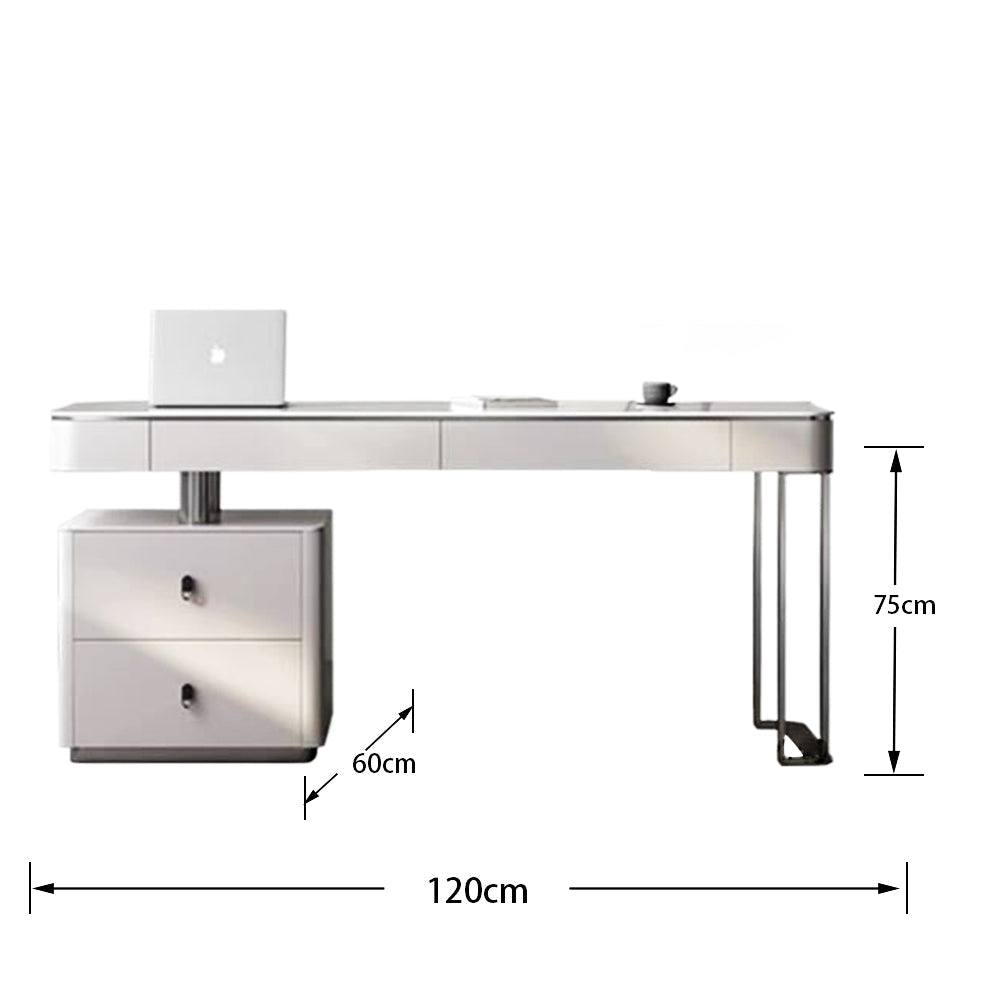 LUXORA WD1046 Style Sintered Stone Minimalist 120/140/160cm Desk