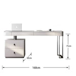 LUXORA WD1046 Style Sintered Stone Minimalist 120/140/160cm Desk