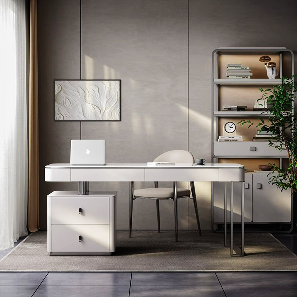 LUXORA WD1046 Style Sintered Stone Minimalist 120/140/160cm Desk