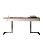 LUXORA WD1053 Walnut-Colored 100/120/140/160CM Minimalist Style Desk