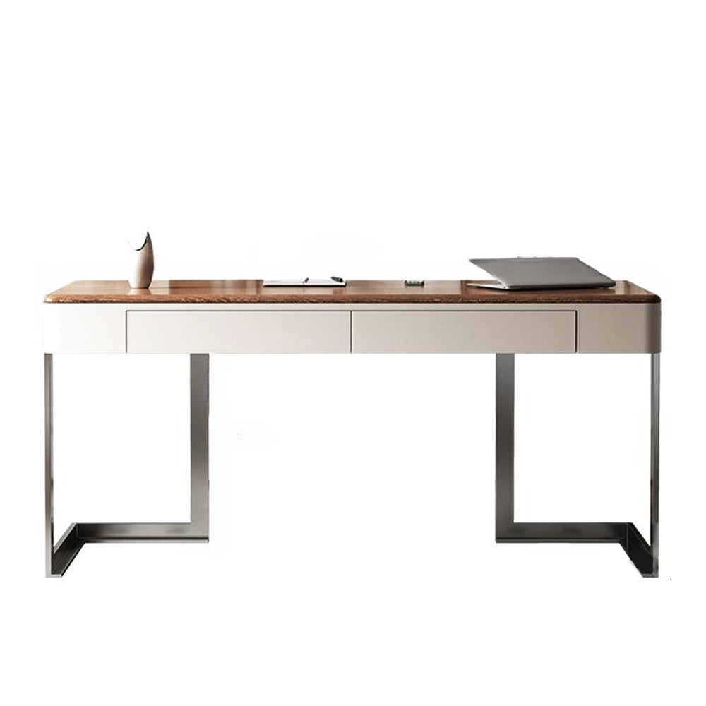 LUXORA WD1053 Walnut-Colored 100/120/140/160CM Minimalist Style Desk