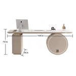 LUXORA WD1062 Stone Minimalist 160/180/200cm Style Sintered Desk