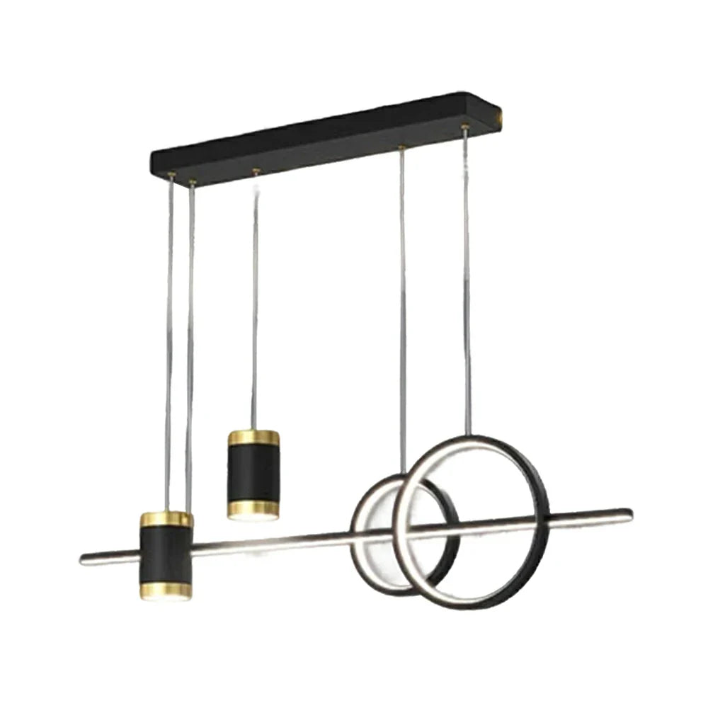 LIVARA 45W Glow Upward Starlight & Suspension 1.5m Adjustable LED, Eye-Protection Full-Spectrum with Light Pendant Ring Layered