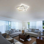 LIVARA 38W Diffuser Acrylic with Body Iron Matte & Lighting Dimmable Three-Color LED, Eye-Protection Full-Spectrum with Light Ceiling