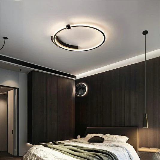 LIVARA 43W Glow Diffused Soft & Lighting Dimmable Three-Color LED, Eye-Protection Full-Spectrum with Light Ceiling Silicone