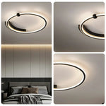 LIVARA 43W Glow Diffused Soft & Lighting Dimmable Three-Color LED, Eye-Protection Full-Spectrum with Light Ceiling Silicone