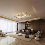 LIVARA 360W - Lighting Dimmable Three-Color & LED Eye-Protection Full-Spectrum System, Optical Anti-Glare with Light Ceiling Aluminium Black