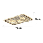 LIVARA 360W - Lighting Dimmable Three-Color & LED Eye-Protection Full-Spectrum System, Optical Anti-Glare with Light Ceiling Aluminium Black