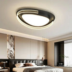LIVARA 108W - Design Body Iron Diffuser Soft PMMA & Lighting Dimmable Three-Color LED, Eye-Protection Full-Spectrum with Light Ceiling Black