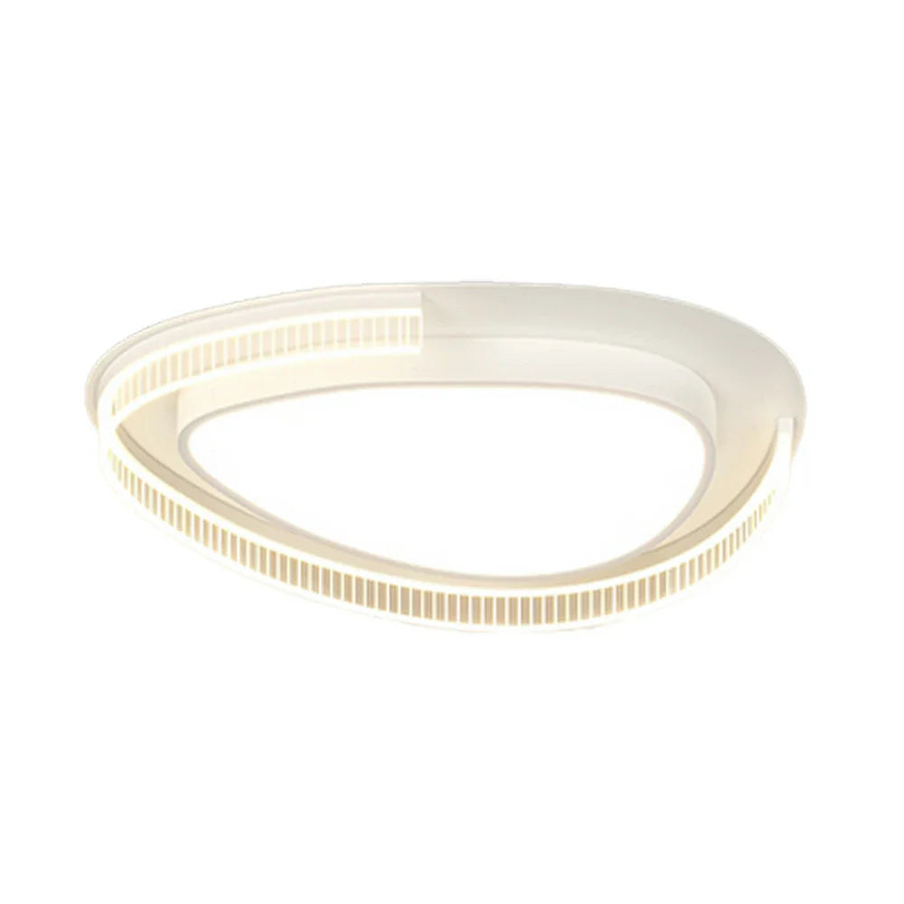 LIVARA 108W - Design Body Iron Diffuser Soft PMMA & Lighting Dimmable Three-Color LED, Eye-Protection Full-Spectrum with Light Ceiling White