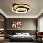 LIVARA 40W - Diffuser PMMA Wide & Lighting Dimmable Three-Color LED, Eye-Protection Full-Spectrum with Light Ceiling Aluminium Black