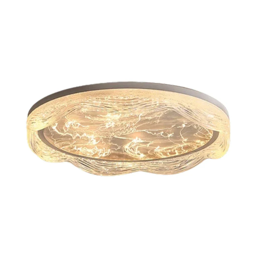 LIVARA 96W - Diffuser Soft PMMA Textured & Lighting Dimmable Three-Color LED, Eye-Protection Full-Spectrum with Light Ceiling White