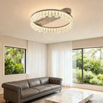 LIVARA 60W Gold - Diffuser PMMA Dimmable & Frame Aluminum Brushed LED, Eye-Comfort Full-Spectrum with Light Ceiling