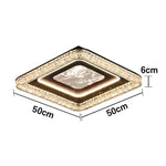 LIVARA 75W Frame Iron Matte & LED Eye-Comfort Full-Spectrum Lighting, Diffused Soft with Light Ceiling Black