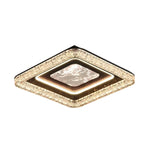 LIVARA 75W Frame Iron Matte & LED Eye-Comfort Full-Spectrum Lighting, Diffused Soft with Light Ceiling Black