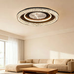 LIVARA 68W Frame Iron Matte & LED Eye-Comfort Full-Spectrum Lighting, Diffused Soft with Light Ceiling Black