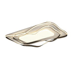 LIVARA 236W - Frame Metal Anti-Rust & LED Eye-Comfort Full-Spectrum Illumination, Surround 360-degree with Light Ceiling Black