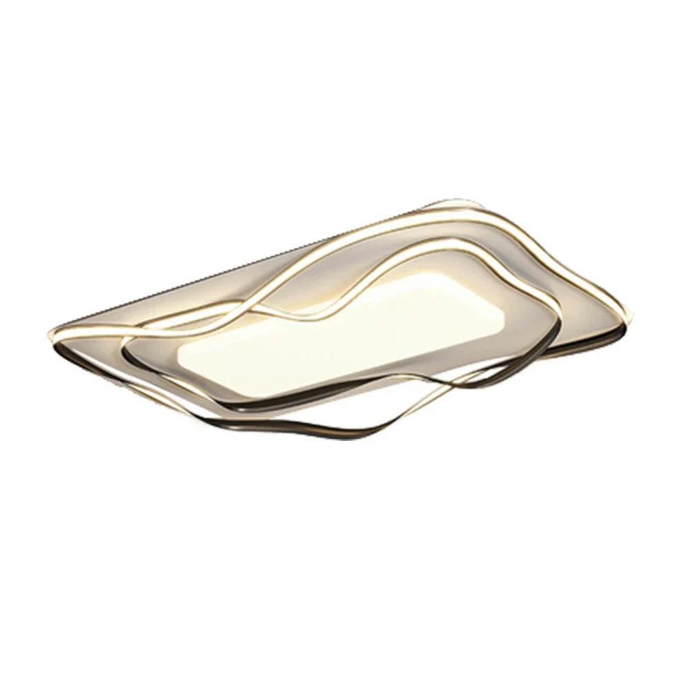 LIVARA 236W - Frame Metal Anti-Rust & LED Eye-Comfort Full-Spectrum Illumination, Surround 360-degree with Light Ceiling Black
