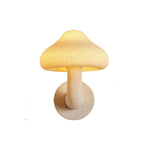 LIVARA Indoor Warm Mushroom Fiberglass Hallway Living Wall Room Light, Glow Resin Soft for with LED Lamp Bedroom