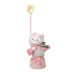 LIVARA Sweet Design Storage Decorative Base, Stable Material, PVC Soft & Resin - Tray Built-In with Floor Lamp  Cat