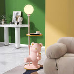 LIVARA Cube Floor Decorative LED Anti-Dizziness Design Rotatable Lamp Pink
