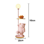 LIVARA Cube Floor Decorative LED Anti-Dizziness Design Rotatable Lamp Pink