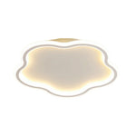 LIVARA Blossom - Lamp Mount Flush Modern Frame Acrylic & Iron Illumination All-Directional Dimmable Three-Color 30W 46cm Light Ceiling LED White