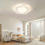 LIVARA Wave - Lamp Mount Flush Modern Frame Silicone & Iron Illumination All-Directional Dimmable Three-Color 42W 50cm Light Ceiling LED White