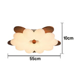 LIVARA 50W Lighting Balanced Soft for Design Floating & LED CRI High Eye-Protection with Light Ceiling Wooden