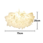 LIVARA 36W Bedroom and Room Living for Lamp Decorative Design Petal Modern Dimmable Three-Color Light Ceiling LED