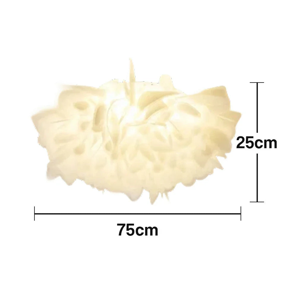 LIVARA 36W Bedroom and Room Living for Lamp Decorative Design Petal Modern Dimmable Three-Color Light Ceiling LED