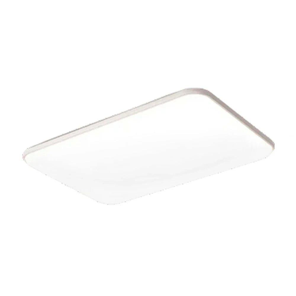 LIVARA 90/110cm LED Ceiling Light Three-Color Dimmable 108W/120W Modern Minimalist Rectangular Flush Mount Lamp - Eye-Protective & Energy Efficient