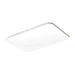 LIVARA 90/110cm LED Ceiling Light Three-Color Dimmable 108W/120W Modern Minimalist Rectangular Flush Mount Lamp - Eye-Protective & Energy Efficient