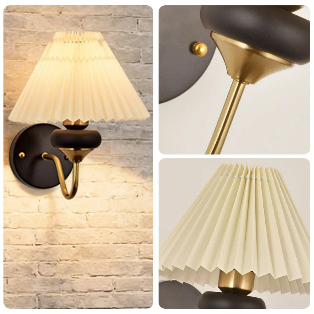 LIVARA Magic Light Fabric Decorative Modern Dimmable Three-Color 12W Lamp Wall LED Bean