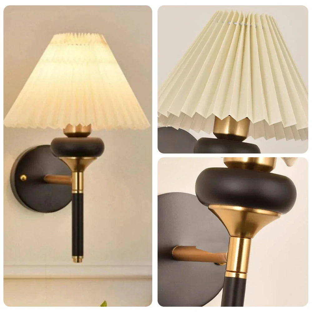LIVARA 12W Light Fabric Decorative Modern Bean Magic Lamp Wall LED Dimmable Three-Color